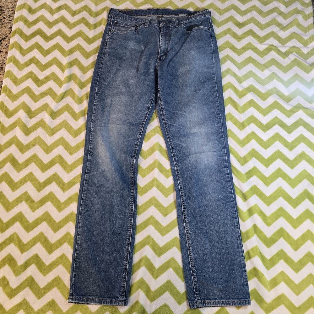 Levi's Men's Straight Blue Jeans Size 34 X 34